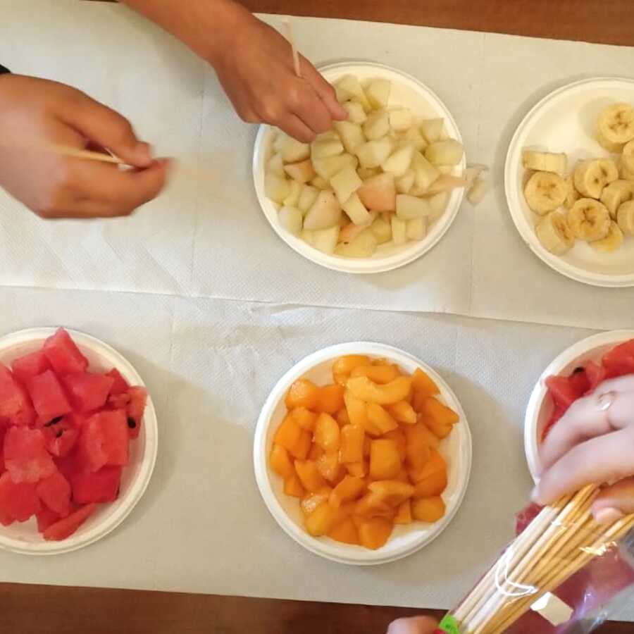 Laboratorio di educazione alimentare con i bambini